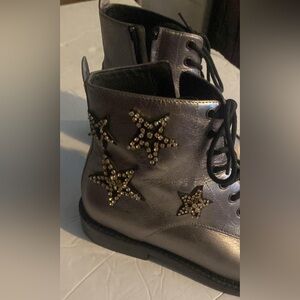 Ladies Coach Star And Bling Boots